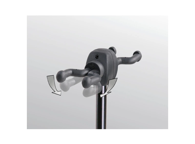 K&M 17620 Gitarstativ dobbel 